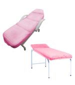 LENÇOL DESCARTÁVEL COM ELÁSTICO 2,00M X 90CM - 10 UNIDADES - BASIC - ROSA