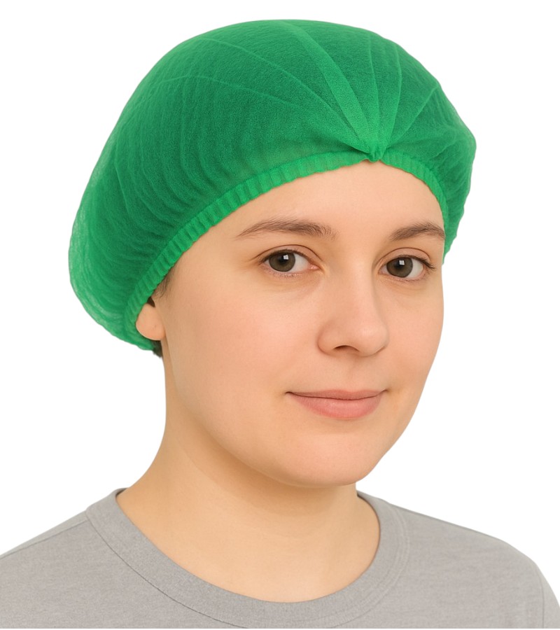 TOUCA DESCARTAVEL - 100 UNIDADES - VERDE - Imagem 2